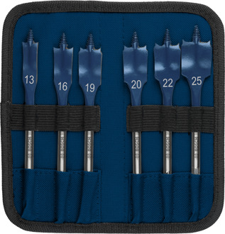 Bosch Blauw Bosch Accessoires EXPERT Speedborenset Self Cut Speed | 6-delig | 13, 16, 19, 20, 22, 25 mm - 2608902109