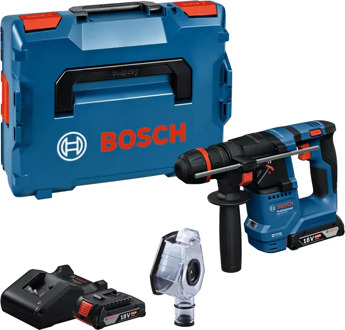 Bosch Blauw GBH 18V-18 X Professional Accu Boorhamer | Onechuck | Incl. accu's en lader - 0611927101