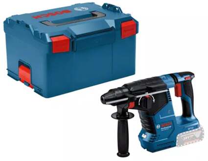 Bosch Blauw GBH 18V-24C Professional Accu Boorhamer | SDS-plus | Zonder accu en lader | In L-Boxx 238 0611923002