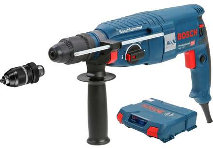 Bosch Blauw GBH 2-25 F Combihamer SDS-plus + snelspanboorkop | in L-Boxx - 0611254600