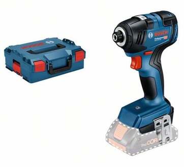 Bosch Blauw GDR 18V-200 | Accu-slagschroevendraaier | 18 Volt | excl. accu's en lader in L-Boxx 136 - 06019J2106