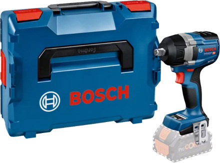 Bosch Blauw GDS 18V-750 C Accu slagmoeraanzetter | Exclusief Accu's en Lader in L-boxx - 06019L9001