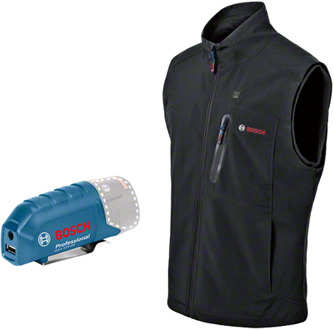 Bosch Blauw GHV 12 + 18V XA | Verwarmde bodywarmer S | Zonder accu & lader - 06188000EA