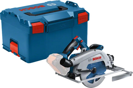 Bosch Blauw GKS 18V-68 G Professional Accu cirkelzaag | Zonder accu's en lader in L-boxx - 06016C9100