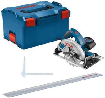 Bosch Blauw GKS 65+ GCE + FSN 1400 Professional Cirkelzaag | Set | 1800 W | 1 x geleiderail | 190 mm zaagblad - 0615990M93