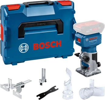 Bosch Blauw GLF 18V-8 Professional Accu Kantenfrees | 18V | Zonder accu en lader | In L-BOXX 136 - 06016C6001