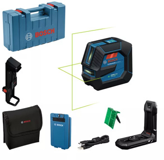 Bosch Blauw GLL 20-22 G Lijnlaser | 1 x accu BA 3.7V Li-Ion 3.0Ah XL | In Koffer - 0601065602
