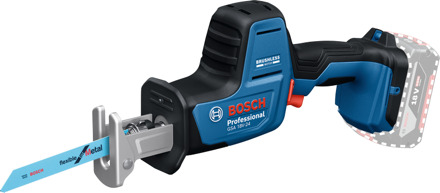 Bosch Blauw GSA 18V-24 Reciprozaag | Solo | Incl. Zaagblad S922EF en S2345X | Zonder Accu en Lader - 06016A5100