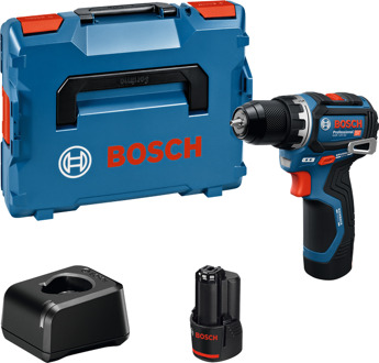 Bosch Blauw GSR 12V-32 Accuschroefboormachine | 2x GBA 12V 2,0 Ah en Lader GAL 12V-20 - 06019N7002
