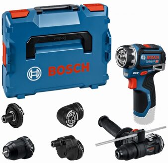 Bosch Blauw GSR 12V-32 FC Professional Accuschroefboormachine - FlexiClick | Zonder accu's en lader | met opzetstukken - 06019N7102