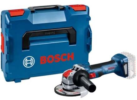 Bosch Blauw GWX 18V-7 Professional | Accu Haakse slijper | 115 mm | L-BOXX | excl. accu en lader - 06019H9104