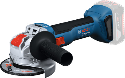 Bosch Blauw GWX 18V-8 Accu haakse slijper | Solo | Zonder Accu en Lader - 06019N9100