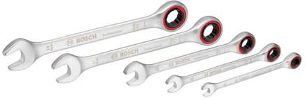Bosch Blauw Ratelsleutelset | 5-delig | Professional - 1600A02Z3D