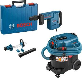 Bosch Blauw Toolkit Combipack GSH 11 E + GAS 35 M AFC + GDE Max BE (JK (GSH 11 E, GAS 35 M AFC, GDE Max) - 0615A50059