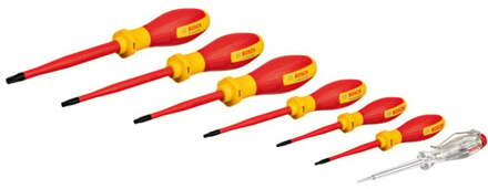 Bosch Blauw VDE Schroevendraaierset TX 7-DELIG Professional - 1600A02NF8