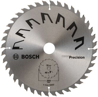 Bosch Cirkelzaagblad Precision 254x30x2mm T40