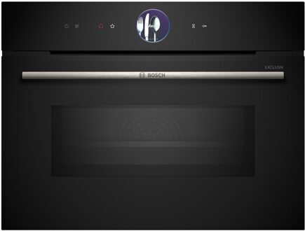 Bosch CMG736AB1F EXCLUSIV Inbouw oven met magnetron Zwart