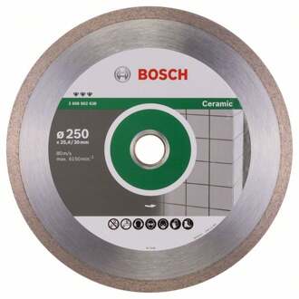 Bosch - Diamantdoorslijpschijf Best for Ceramic 250 x 30/25,40 x 2,4 x 10 mm