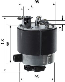 BOSCH Dieselfilter F026402126