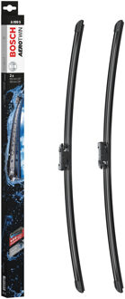 Bosch Front Windscreen Wiper Blades Aerotwin 650mm+650mm A099S