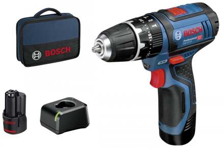 Bosch GSB 12V-15 voordeel-set 06019B690H