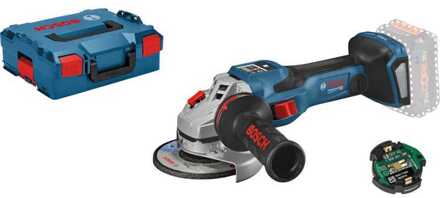 Bosch GWS 18 V-15 SC 18V Li-Ion Accu haakse slijper incl. bluetooth module in L-boxx - 125mm