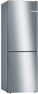 Bosch KGV33VLEA Koel-vriescombinatie Zilver