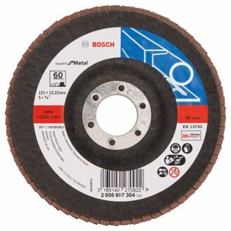 Bosch - Lamellenschuurschijf 125 mm, 22,23 mm, 60