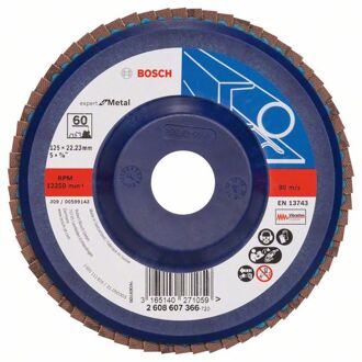 Bosch - Lamellenschuurschijf 125 mm, 22,23 mm, 60