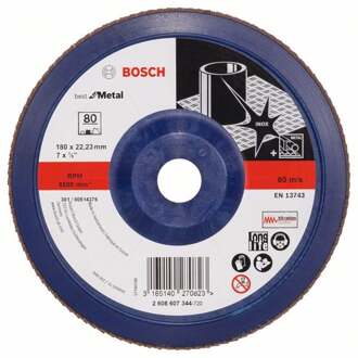 Bosch - Lamellenschuurschijf 180 mm, 22,23 mm, 80