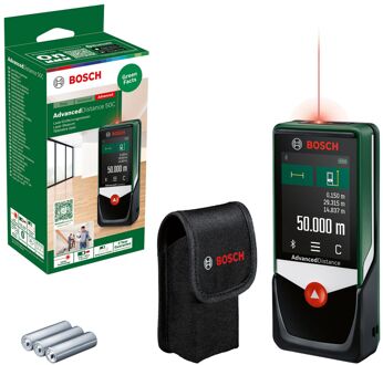 Bosch Laserafstandsmeter Advanceddistance 50c - 50m - Bluetooth