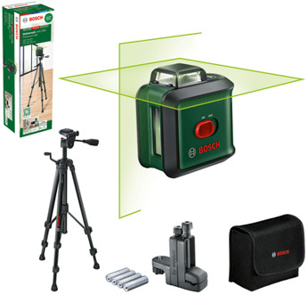 Bosch Lijnlaser Universallevel 360 Premium Set - 24m - Groen - Zelfnivellerend
