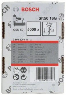 Bosch Nagel met verzonken kop SK50 16G