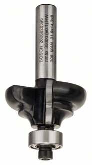 Bosch - Paneelfrees C 8 mm, R1 4,8 mm, B 9,5 mm, L 14,3 mm, G 57 mm