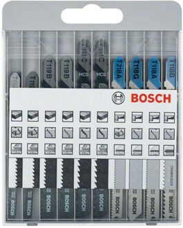 Bosch Professional 10-delige decoupeerzaagbladenset Basic for Metal and Wood