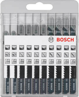 Bosch Professional 10-delige decoupeerzaagbladenset Basic for Wood