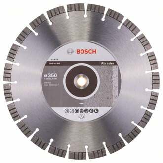 Bosch Professional Bosch - Diamantdoorslijpschijf Best for Abrasive 350 x 20,00+25,40 x 3,2 x 15 mm