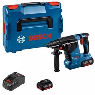 Bosch Professional Bosch Pickler Hammers + 2 5Ah Batterijen + L-Boxx Charger