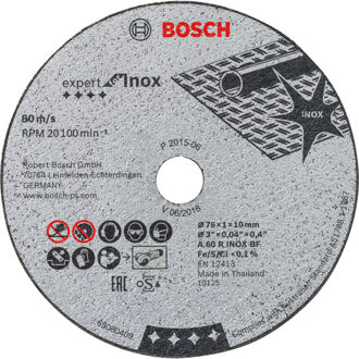 Bosch Professional Prof doorslijpschijf Expert Inox (5)