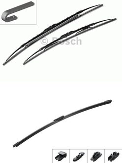 Bosch Ruitenwissers voordeelset 607S + AM40H 607SAM40H