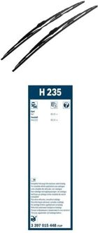 Bosch Ruitenwissers voordeelset 613 + H235 613H235