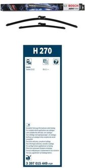 Bosch Ruitenwissers voordeelset A292S + H270 A292SH270