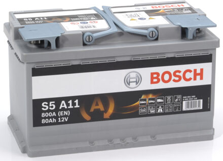 Bosch S5 A11 Silver Accu 80 Ah
