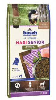 Bosch Senior Maxi met gevogelte en rijst hondenvoer 12,5 kg