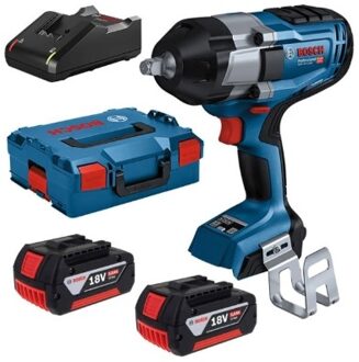 Bosch Slagmoersleutel GDS 18V-1000 incl. accu's + lader 06019J8304