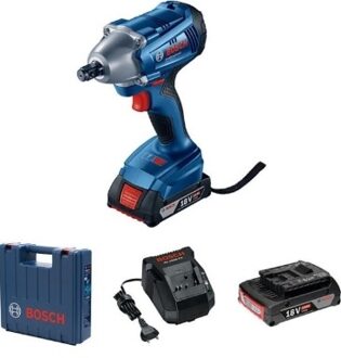 Bosch Slagmoersleutel GDS 250-LI incl. accu's + lader 06019G6120