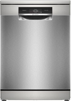 Bosch SMS8TCI04E Vrijstaande vaatwasser Zilver