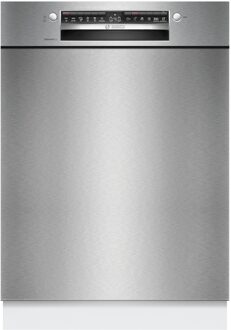 Bosch SMU4EVS08E Onderbouw vaatwasser Grijs