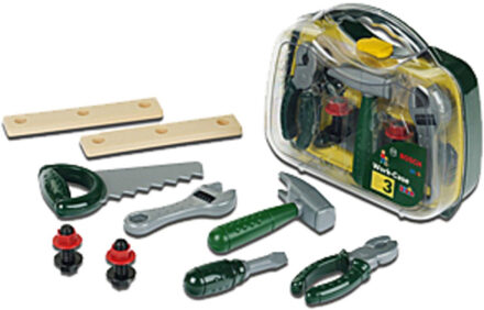 Bosch speelgoed gereedschapskoffer Groen