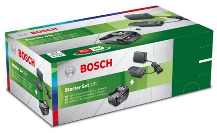Bosch Starterset 1x 18 V Li-Ion accu (4,0 Ah)